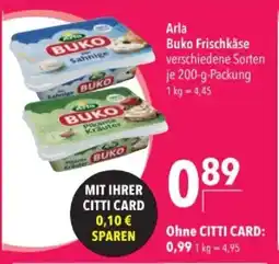 Citti Arla Buko Frischkäse tilbud