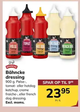 Dagrofa S-Engros Bähncke dressing tilbud