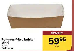 Dagrofa S-Engros Pommes frites bakke str. O tilbud