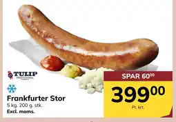 Dagrofa S-Engros Frankfurter Stor tilbud