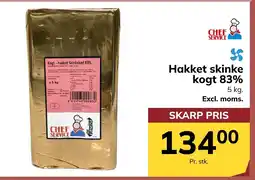 Dagrofa S-Engros Hakket skinke kogt 83% tilbud