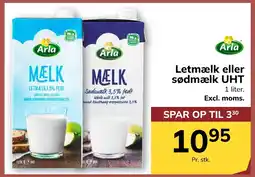 Dagrofa S-Engros Arla Letmælk eller sødmælk UHT tilbud