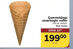 Dagrofa S-Engros Gammeldags smørbagte vafler tilbud