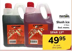 Dagrofa S-Engros Slush ice tilbud