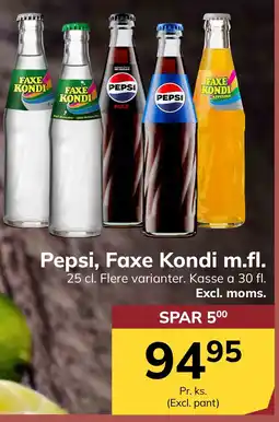 Dagrofa S-Engros Pepsi, Faxe Kondi m.fl. tilbud