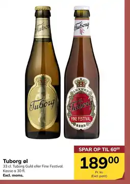 Dagrofa S-Engros Tuborg øl tilbud