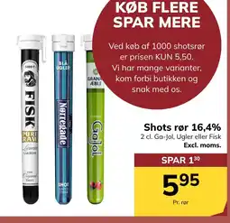 Dagrofa S-Engros Shots rør 16,4% tilbud