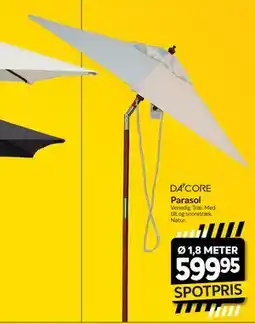 Din Isenkræmmer Parasol tilbud