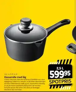 Din Isenkræmmer Kasserolle med låg tilbud