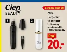 Lidl CIEN Hårfjerner til ansigtet tilbud