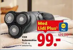 Lidl CIEN Barbermaskine, App-pris tilbud