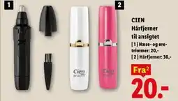 Lidl CIEN Hårfjerner til ansigtet tilbud