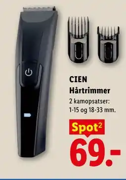 Lidl CIEN Hårtrimmer tilbud
