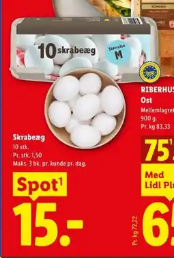 Lidl Skrabeæg tilbud