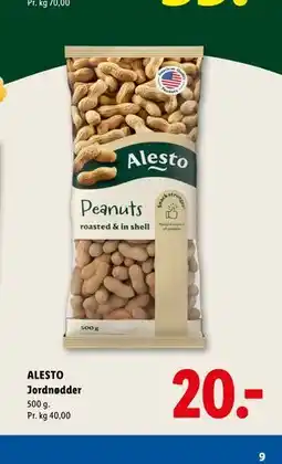 Lidl ALESTO Jordnødder tilbud