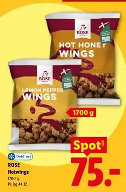 Lidl ROSE Hotwings tilbud