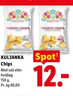 Lidl KULJANKA Chips tilbud