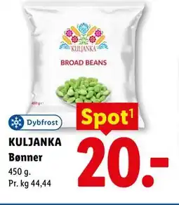 Lidl KULJANKA Bønner tilbud