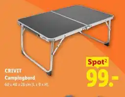 Lidl CRIVIT Campingbord tilbud