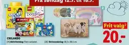 Lidl CRELANDO Aktivitetsbog tilbud