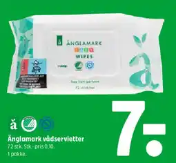 Coop 365 Änglamark vådservietter tilbud