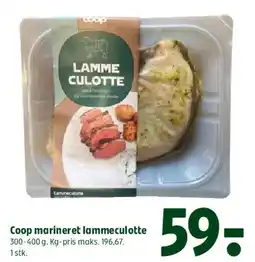 Coop 365 Coop marineret lammeculotte tilbud