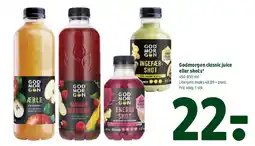 Coop 365 Godmorgen classic juice eller shots tilbud