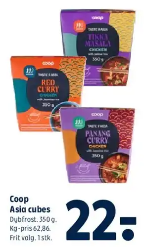 Coop 365 Coop Asia cubes tilbud