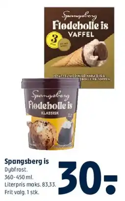 Coop 365 Spangsberg is (Flødeboller is) tilbud