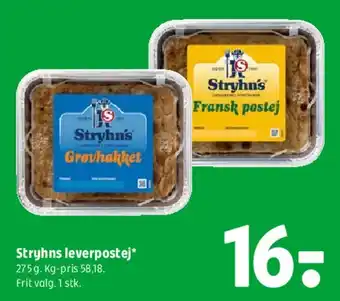 Coop 365 Stryhns leverpostej tilbud