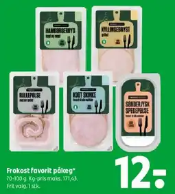 Coop 365 Frokost favorit pålæg tilbud
