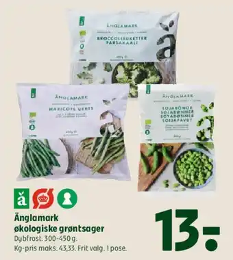 Coop 365 Änglamark økologiske grøntsager tilbud
