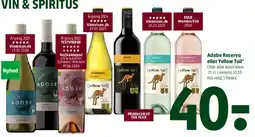 Coop 365 Adobe Reserva eller Yellow Tail tilbud
