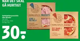 Coop 365 Surdejspizza prosciutto eller diavola tilbud