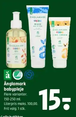 Coop 365 Änglamark babypleje tilbud