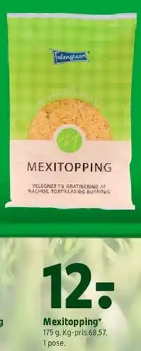 Coop 365 Mexitopping tilbud
