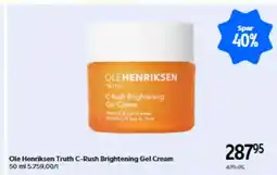 Matas Ole henriksen truth c-rush brightening gel cream tilbud