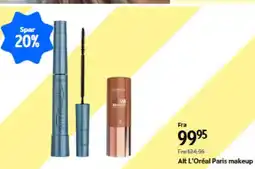 Matas Alt l'oréal paris makeup tilbud