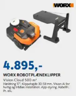 Davidsen Worx robotplæneklipper tilbud