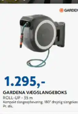 Davidsen Gardena vægslangeboks roll-up-35 m tilbud