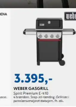 Davidsen WEBER GASGRILL tilbud