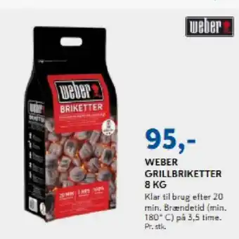 Davidsen Weber grillbriketter tilbud