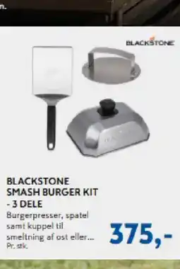 Davidsen Blackstone smash burger kit - 3 dele tilbud