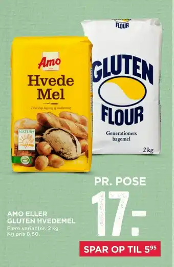 MENY Amo gluten hvedemel eller tilbud