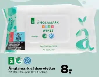 SuperBrugsen Änglamark vådservietter tilbud