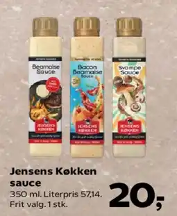 SuperBrugsen Jensens Køkken sauce tilbud