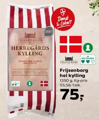 SuperBrugsen Frijsenborg hel kylling tilbud