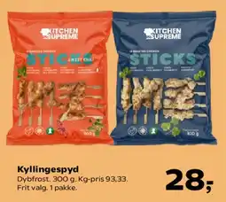 Kvickly Kyllingespyd tilbud