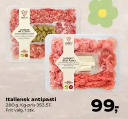 Kvickly Italiensk antipasti tilbud
