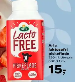 Kvickly Arla laktosefri piskefløde tilbud